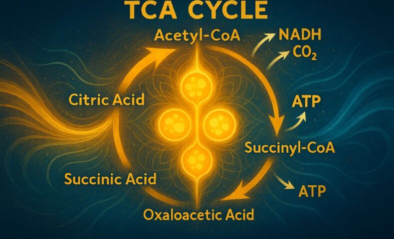 【知っておきたい】ミトコンドリアが関わるTCAサイクル（クエン酸回路）とは？
