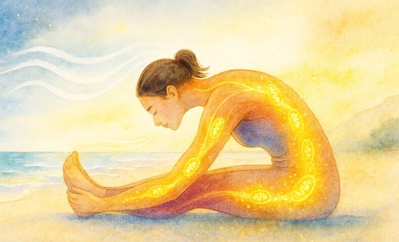 パシュチモーッターナ・アーサナ（前屈ポーズ）のやり方