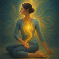 ヨガの「バラドヴァージャ・アーサナ」でミトコンドリアを活性化。