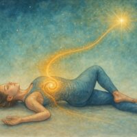 ヨガのスプタ・マッツェーンドラ・アーサナは、ミトコンドリアの活性化のためにお勧め。