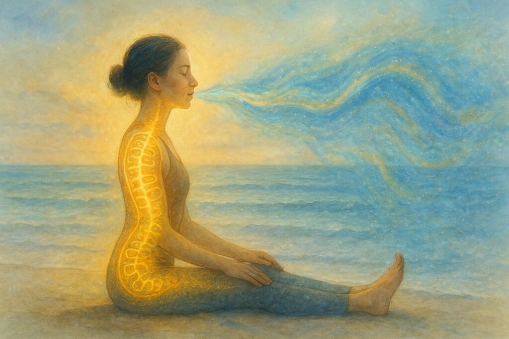 パシュチモーッターナ・アーサナはミトコンドリアを増やすためにオススメなヨガのポーズ。