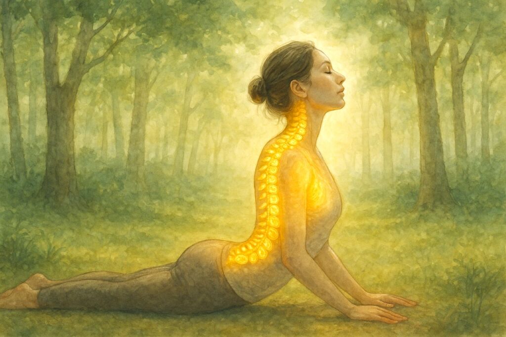 ブジャンガ・アーサナとミトコンドリア活性化の関係