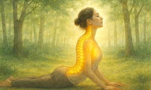 ブジャンガ・アーサナ（コブラのポーズ）はミトコンドリアの活性化するのにオススメ。