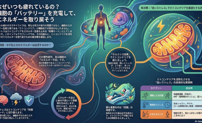 新刊『ミトコンドリアがあなたのエネルギーを増やす。』の第１章をNotebookLMが内容解説。