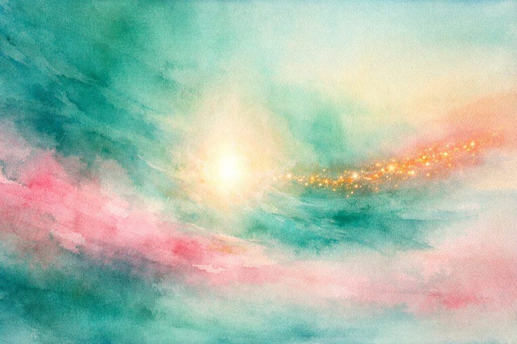 未来から現在へと流れる時間感覚