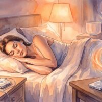 ゆっくり息を吐く呼吸×クリスタルボウルのサウンドで、気持ちのいい寝落ち習慣。🌙 眠れない夜を変える、究極のリラックス習慣とは?