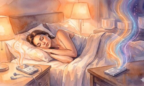 ゆっくり息を吐く呼吸×クリスタルボウルのサウンドで、気持ちのいい寝落ち習慣。🌙 眠れない夜を変える、究極のリラックス習慣とは?