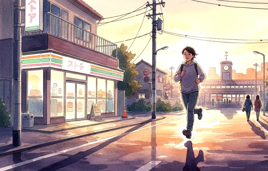 コンビニストアの店員の社会的役割と機能